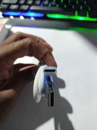 AClassiC X-67 ( Double Speed USB Data Cable, RGB ) - White