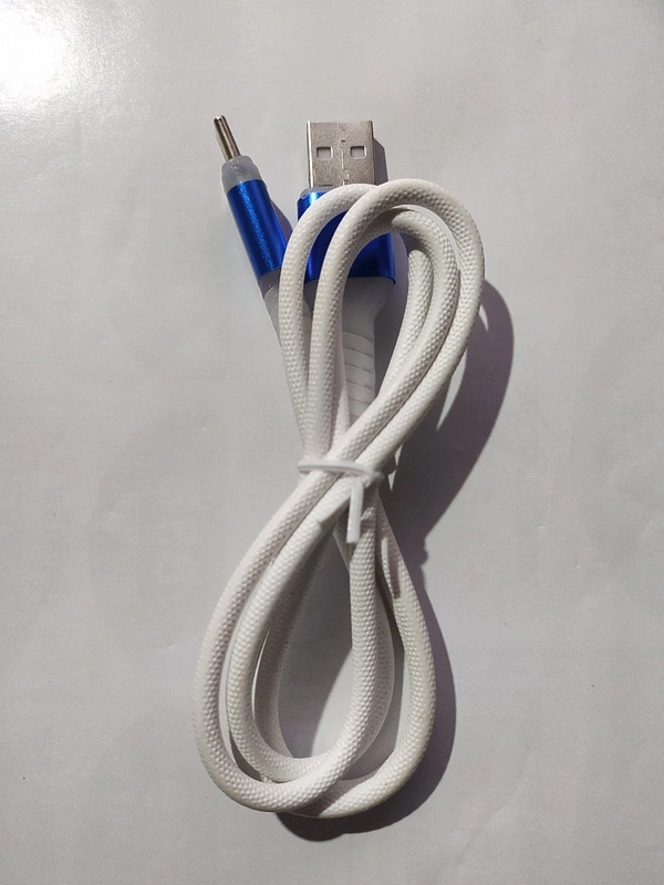 AClassiC X-67 ( Double Speed USB Data Cable, RGB ) - White