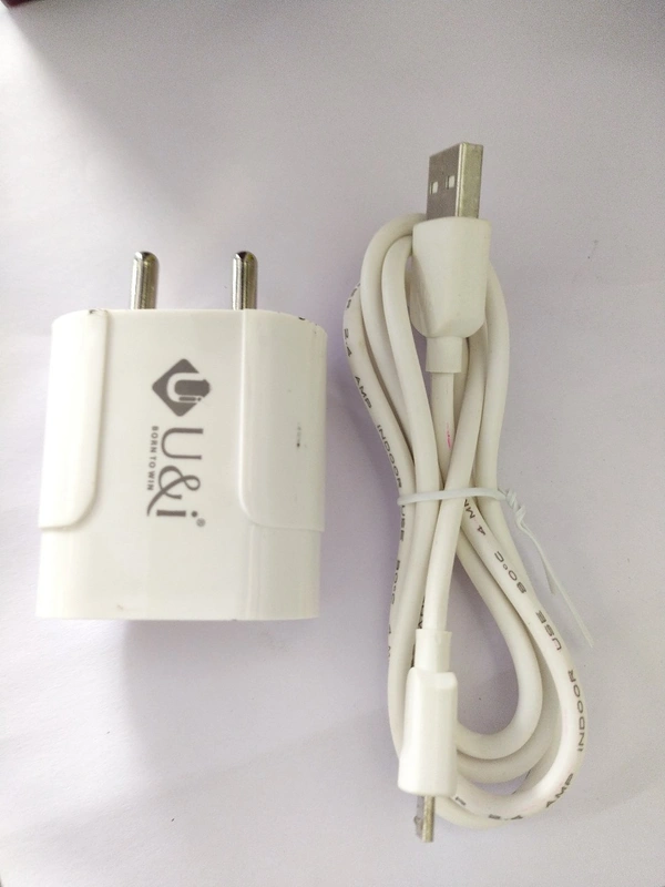 Dual USB Port Charger (Fast Charger ) - White