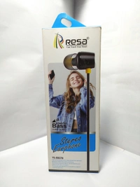 Resa YS-E8378 ( Stereo Earphone ) - Black