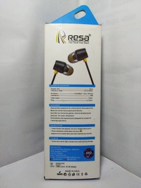 Resa YS-E8378 ( Stereo Earphone ) - Black