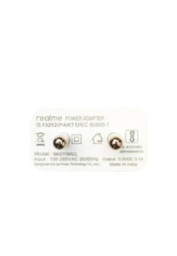 Realme  ( Original Charger ) - White