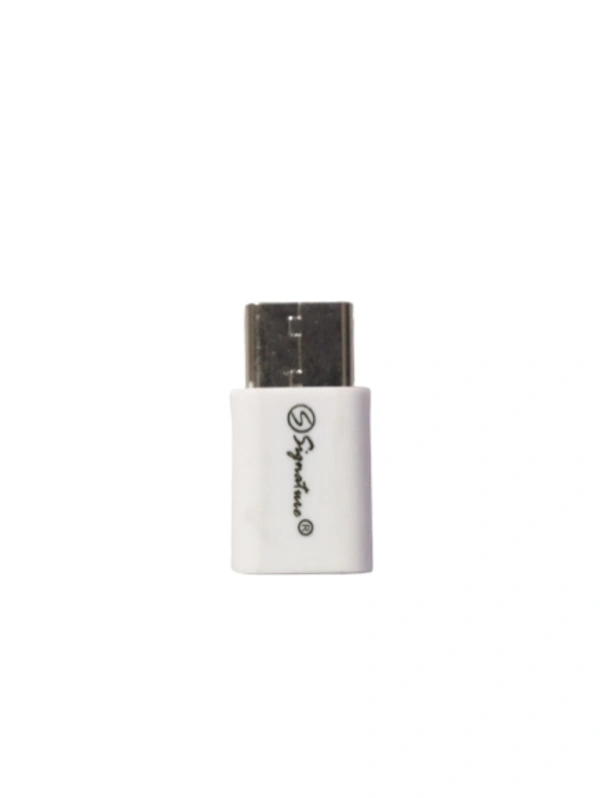 Charging Connector (Type A To Type C - White