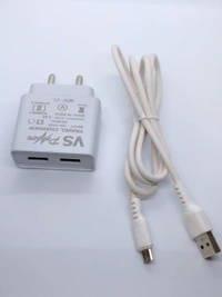 Fast Charger Dual USB ( VS Power VS-202 ) - White