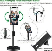 Mobile Stand For Table - Black