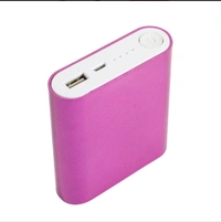 Product Name:* Slainte Metal 10400 Mah Power Bank - pink