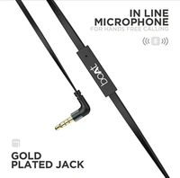 boAt Bassheads 225 in Ear Wired Earphones with Mic(Black) - black color