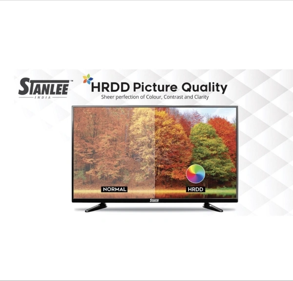 Stanlee india 61 cms (24 inches) HD Ready LED TV (Black) (2021 Model) - black color, 24