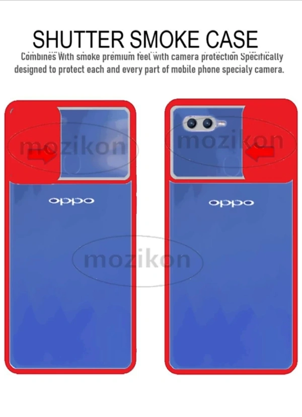 MOZIKON Back Cover for OPPO A12, OPPO F9 Pro, Realme 2, Oppo F9 (RedHard Case)