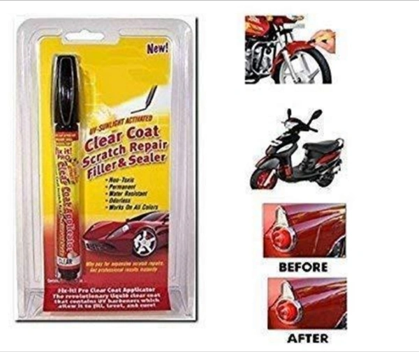 Scratch Remover-UV Sunlight Activated Clear Coat Scratch Repair Filler & Sealer (Code: C1876412)