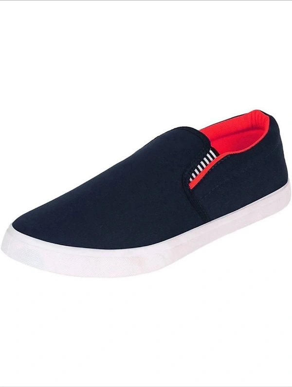 BRUTONFit-Man Slip On Sneakers For Men (Red,Black) - 7 8 9 10