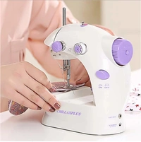 CHILLAXPLUS Portable 4 in 1 withadapter and foot pedal Electric SewingMachine (Built-in Stitches 1)