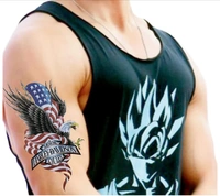 The Canvas Arts Wrist Arm Hand EagleBody Temporary Tattoo (Eagle, HarleyDavidson) - 