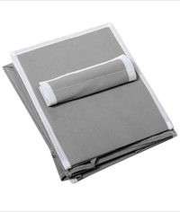 LoguRTMallshopping SmartBuy Hanging 3 Shelves Wardrobe Organiser - Grey Shoe Organizer - grey