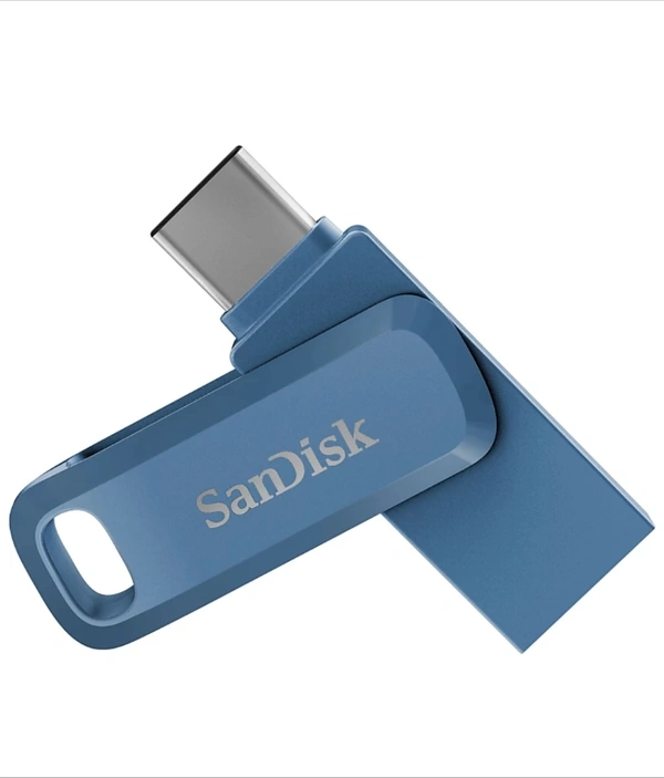 SanDisk Dual Drive Go 32 GB OTG Drive(Blue, Type A to Type C)