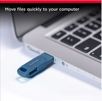 SanDisk Dual Drive Go 32 GB OTG Drive(Blue, Type A to Type C)
