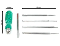 TAPARIA Taparia 831 CombinationScrewdriver Set (Pack of 6)Combination Screwdriver Set (Pack of8) - 