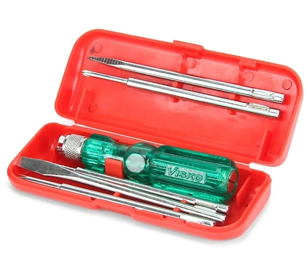 TAPARIA Taparia 831 CombinationScrewdriver Set (Pack of 6)Combination Screwdriver Set (Pack of8) - 
