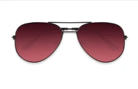 ALFWine Tinted Aviator Sunglasses for Men and Women