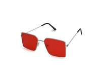 ALFRed Tinted Wayfarer Sunglasses for MenProduct Id: S21A2336 - red color