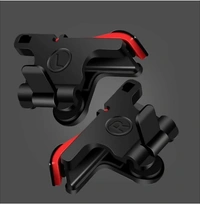 BUY SURETY 1 Pair PUBG MoibleController Gamepad Trigger L1 R1Sensitive Shoot and Aim PUBG MobileTriggers/Controller PUGB Mobile GamePad Grip L1R1 Free Fire Joystick forpubg, Fortnite compatible with allsmartphone Gaming Accessory Kit(Black & Red, For Android)