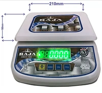 RAJA Kitchen 30Kg Digital ElectronicHome and Shop Weighing Scale(Multicolor)