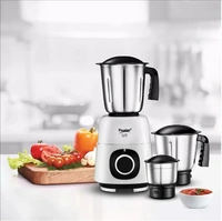 Prestige Flash Atlas 500 W MixerGrinder (3 Jars, White, Black)