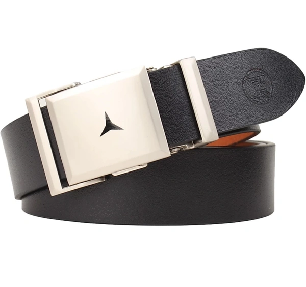 ZOROMen Black Genuine Leather Belt - 44