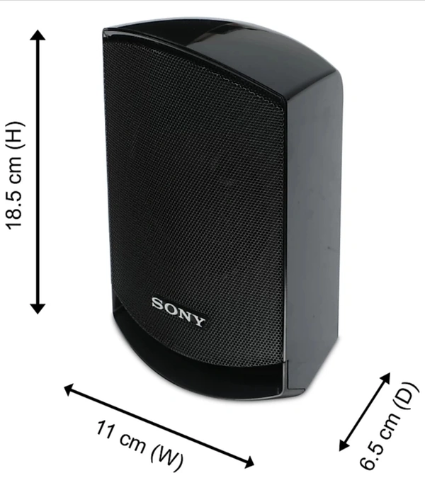 SONY SA-D40 80 W Bluetooth HomeTheatre (Black, 4.1 Channel) - black color