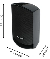 SONY SA-D40 80 W Bluetooth HomeTheatre (Black, 4.1 Channel) - black color