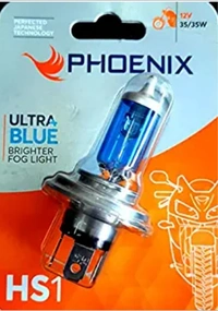 Phoenix Head Light Bulb For All Motorcycles And Scooters - white colour