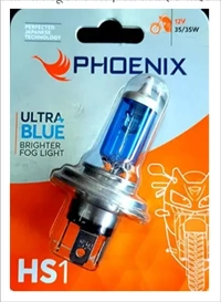 Phoenix Head Light Bulb For All Motorcycles And Scooters - white colour