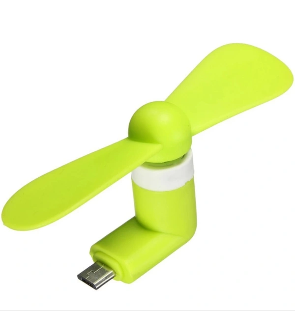 TOTU Mini OTG Fan USb 1 USB Fan (Green)
