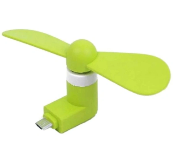 TOTU Mini OTG Fan USb 1 USB Fan (Green)