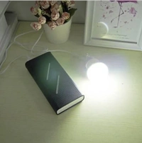 menaso Good Quality Portable MiniUSB Wired Bulb for Laptop/DesktopBulb Light RR4 Led Light_RR4 Led--11Led Light (White)