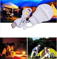 menaso Good Quality Portable MiniUSB Wired Bulb for Laptop/DesktopBulb Light RR4 Led Light_RR4 Led--11Led Light (White)