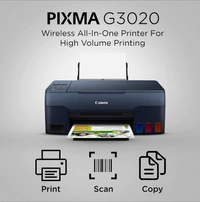 Canon G3020 Printer - Black Color