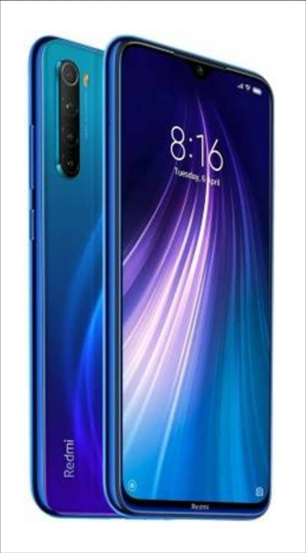 Redmi Note 8 (Neptune Blue, 64GB) (4GB - Blue color