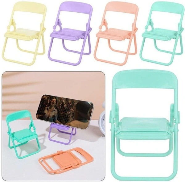 Mahar 4 Compartments plastics mobile holder (Multicolor) - 3 Color Available