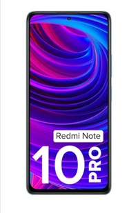 REDMI Note 10 Pro (Glacial Blue, 128 GB) (6 GB RAM) - Glacial Blue, 6 GB RAM 128 Internal