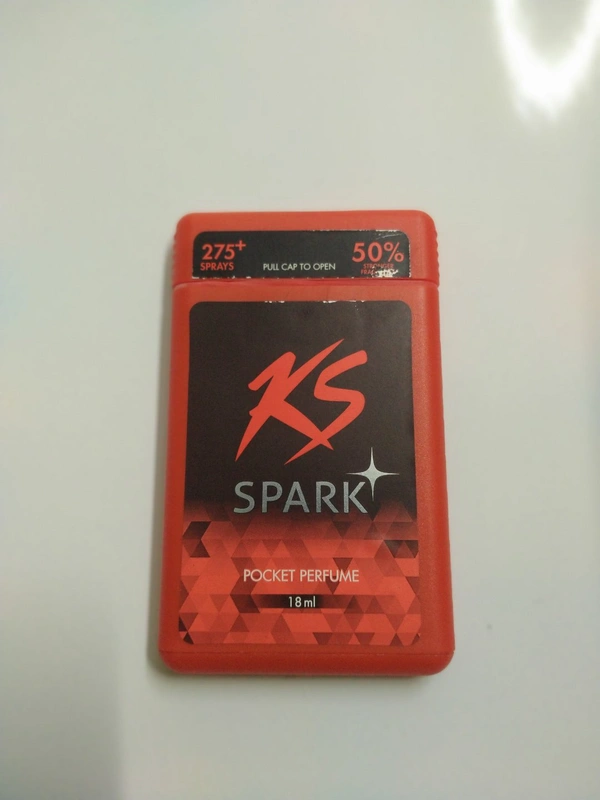 275+ SPRAYSPULL CAP TO OPEN50%KSSPARKPOCKET PERFUME18 ml - fragrance favourite