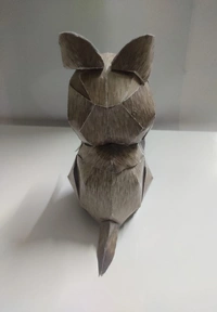 QuokkaArtist: MAPSIt is a paper craft of Quokka, which is said to be "the happiest animal in the world". The lovely figure is very popular. Would you like to assemble a paper craft into a lucky mascot? - Coffee Color