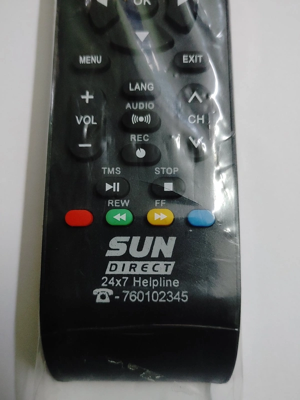 Sun Direct remotes - Black color