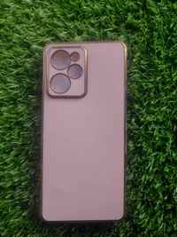 Poco Jkobi Back Cover Case for Poco X5 Pro 5G (Minimalist Professional Leather | Shockproof Metal Camera Protection - Peach Schnapps
