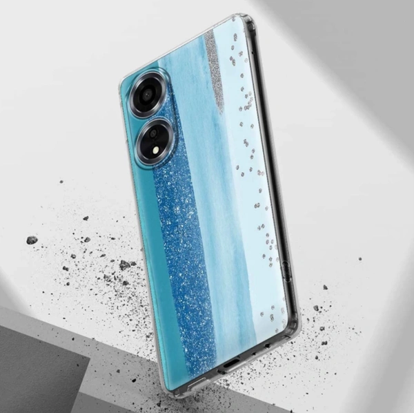 Cover Bazaar Back Cover for Oppo A59 5G (Multicolor, Grip Case, Silicon