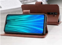 Coverage Flip Cover for Pocket Case Samsung J7 Prime SM-G610F (Brown, Magnetic Case)
