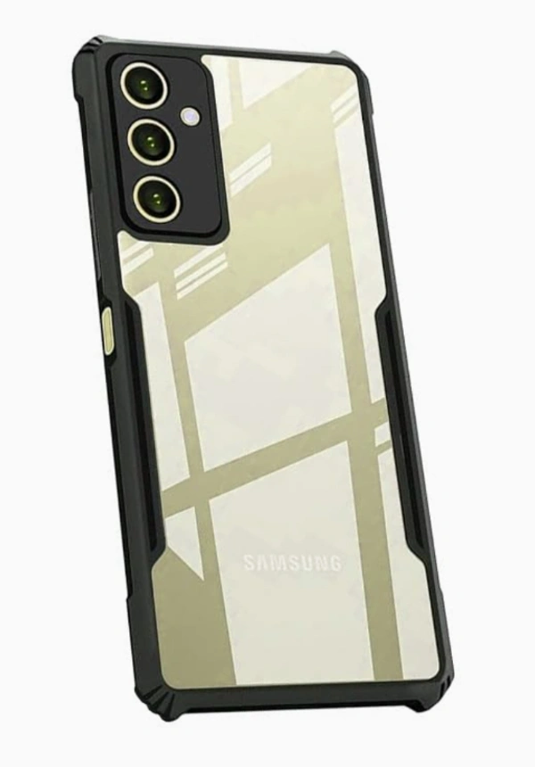 COBERTA Back Cover for Samsung Galaxy M14 5G Back Cover Case - Black Transparent