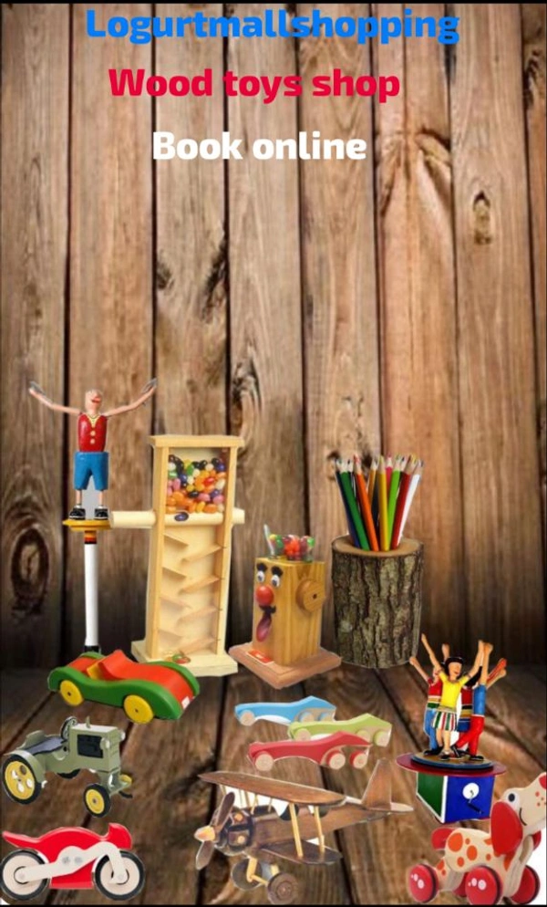 Wood Toys store accessories Booking online