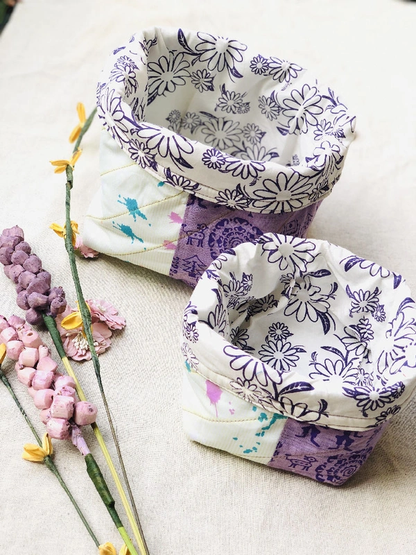 Fabric baskets (Square) 
