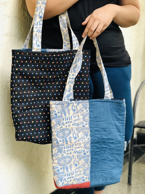 Reversible Jhola (Quilted)